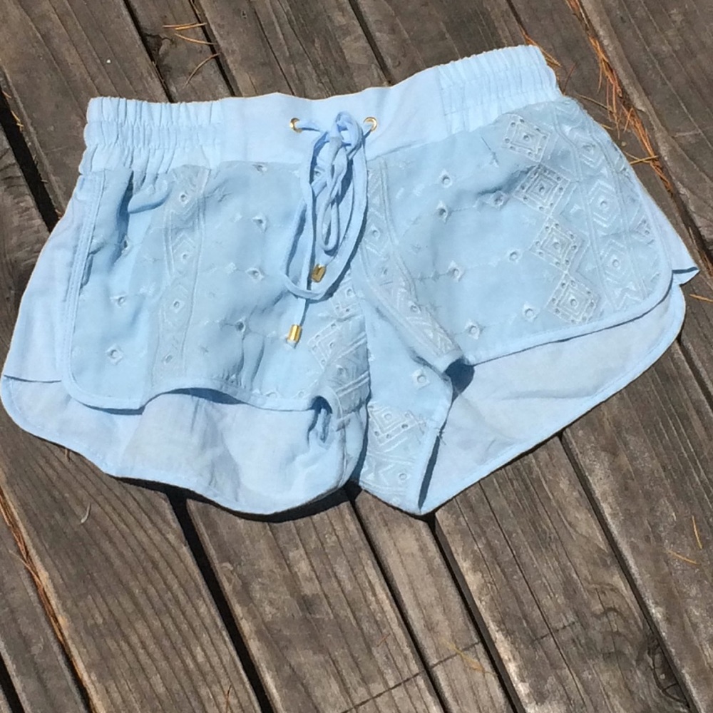 small flows blue shorts